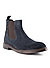 Chelsea Boots, Veloursleder geölt, blu notte - oil blu notte