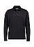Polo-Shirt, Jersey, schwarz - schwarz
