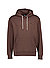 Hoodie, Baumwolle, braun - braun