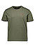 T-Shirt Salis, Regular Fit, Baumwolle-Jersey, dunkelgrün - grün