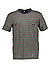 T-Shirt, Bio Baumwolle, oliv gestreift - oliv