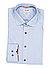 Hemd, Body Fit, Baumwoll-Stretch, Extra langer Arm, bleu - bleu