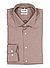 Hemd, Body Fit, Baumwoll-Stretch, nougat meliert - nougat