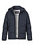 Daunenjacke, Mikrofaser wasserabweisend, dark navy - dark navy