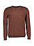Pullover, Merinowolle extrafein, braun meliert - braun