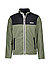 Fleecejacke, Mikrofaser, dunkelgrün - dunkelgrün