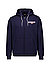 Sweatjacke, Baumwolle, navy - navy