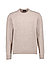 Pullover, Merinowolle, beige meliert - beige