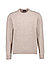 Pullover, Merinowolle, beige meliert - beige