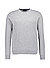 Pullover, Merinowolle-Kaschmir, grau meliert - grau