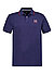 Polo-Shirt, Classic Fit, Baumwoll-Piqué, tintenblau - tintenblau