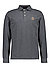 Polo-Shirt, Classic Fit, Baumwoll-Piqué, dunkelgrau - dunkelgrau