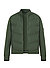 Hybrid Jacke, Baumwolle Mikrofaser, grün - grün