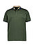Polo-Shirt, Baumwoll-Jersey, dunkelgrün - dunkelgrün