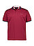 Polo-Shirt, Baumwoll-Jersey, dunkelrot - dunkelrot