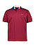 Polo-Shirt, Baumwoll-Jersey, dunkelrot - dunkelrot
