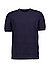 T-Shirt Ianni, Baumwoll-Strick, dunkelblau - dunkelblau