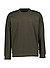 Sweatshirt, Regular Fit, Bio Baumwolle, dunkelgrün - dunkelgrün