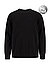 Pullover, Big&Tall, Bio Baumwolle, schwarz - schwarz
