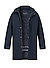 Mantel, Mikrofaser wattiert, navy - navy