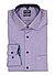 Hemd, Modern Fit, Baumwolle, violett meliert - viola