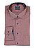 Hemd, Modern Fit, Baumwolle, bordeaux meliert - bordeaux