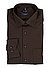 Hemd, Modern Fit, Baumwolle, braun - braun