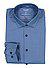 Hemd, Body Fit, Jersey schnelltrocknend, blau - blau