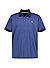 Polo-Shirt Levi, Cooler 3xDRY, blau meliert - blau