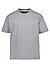 T-Shirt, Relaxed Fit, Bio Baumwolle, grau meliert - grau