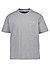 T-Shirt, Relaxed Fit, Bio Baumwolle, grau meliert - grau