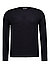 Pullover, Bio Baumwolle-Kaschmir, schwarz - black
