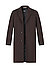 Mantel Hyde, Slim Fit, Wolle-Kaschmir, braun - dunkelbraun