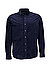 Hemd, Regular Fit, Cord, navy - navy