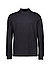 Longsleeve, Bio Baumwolle, dark grey melange - dunkelgrau