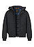 Blouson Osis, Mikrofaser wattiert, schwarz - schwarz