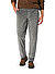 Hose Parma, Regular Fit, Cord, grau meliert - grau-braun