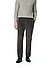 Bundfaltenhose Primo, Regular Fit, Cord, mittelgrau - mittelgrau
