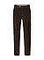 Bundfaltenhose Primo, Regular Fit, Cord, dunkelbraun - dunkelbraun