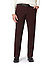 Chino Trento, Slim Fit, Baumwoll-Stretch, bordeaux meliert - bordeaux