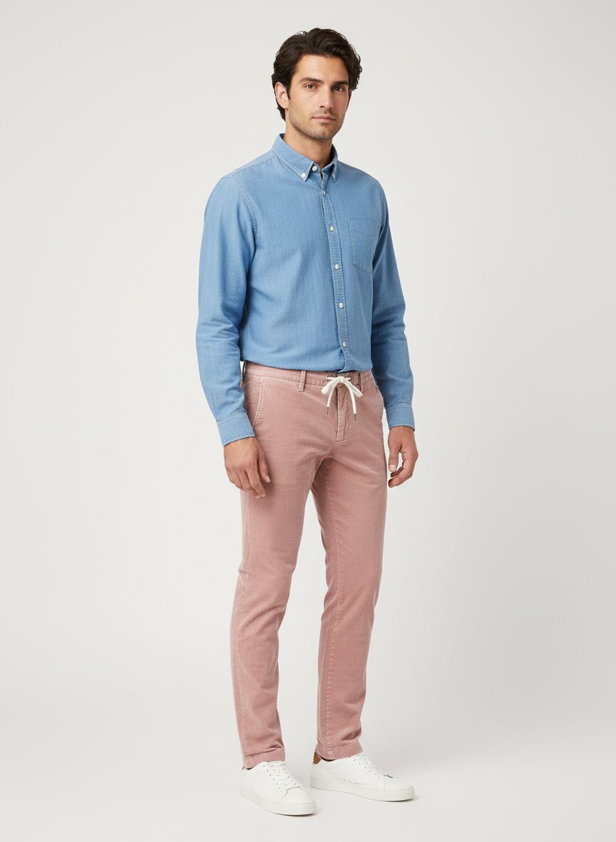 Alberto Slim Fit Jump Dusty Corduroy 30371430/720 Image 1