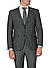 Sakko Allan, Slim Fit, Schurwoll-Stretch, grau meliert - grau