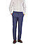 Hose Apollo, Slim Fit, Schurwolle, blau meliert - blau