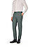 Hose Per, Modern Fit, Schurwoll-Stretch, graugrün meliert - graugrün