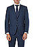 Sakko Damian, Modern Fit, Schurwoll-Stretch, blau - blau
