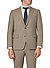 Sakko Damian, Modern Fit, Schurwoll-Stretch, greige meliert - greige