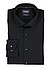 Hemd, Modern Fit, Baumwolle, schwarz - schwarz