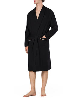 Stylingtipps Beschreibungsbild von BOSS Black Hausmantel Robe BM 50545943/001