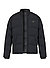 Steppjacke, Mikrofaser, schwarz - schwarz