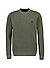 Pullover, Baumwolle, grün - grün